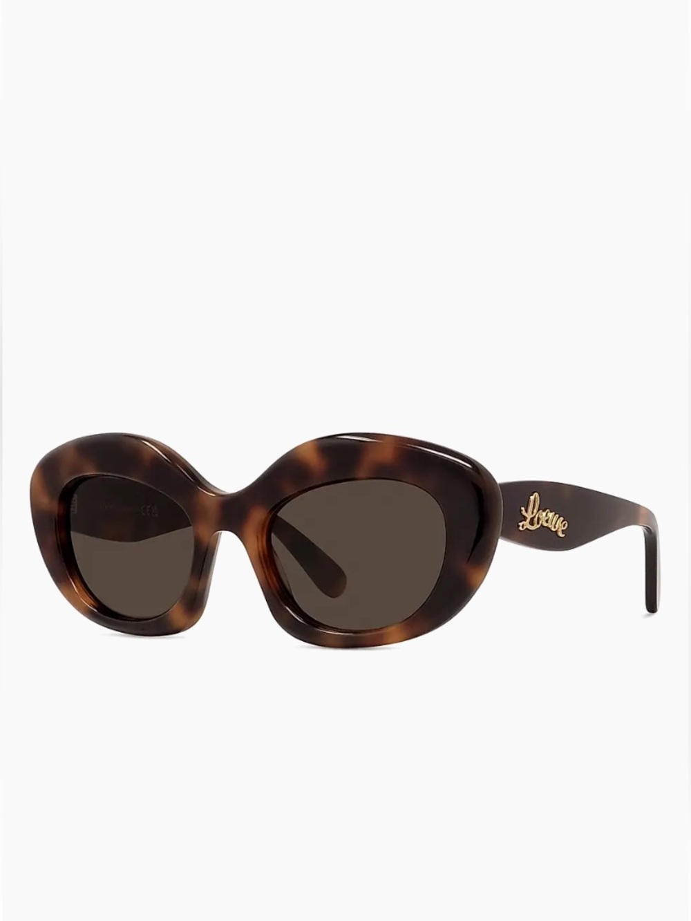 Loewe Tortoiseshell Cat-Eye Sunglasses with Dark Lenses